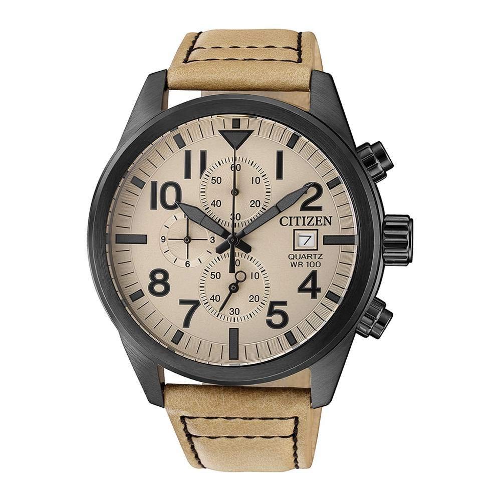 Citizen Analog Champagne Dial Men's Watch - AN3625-07X